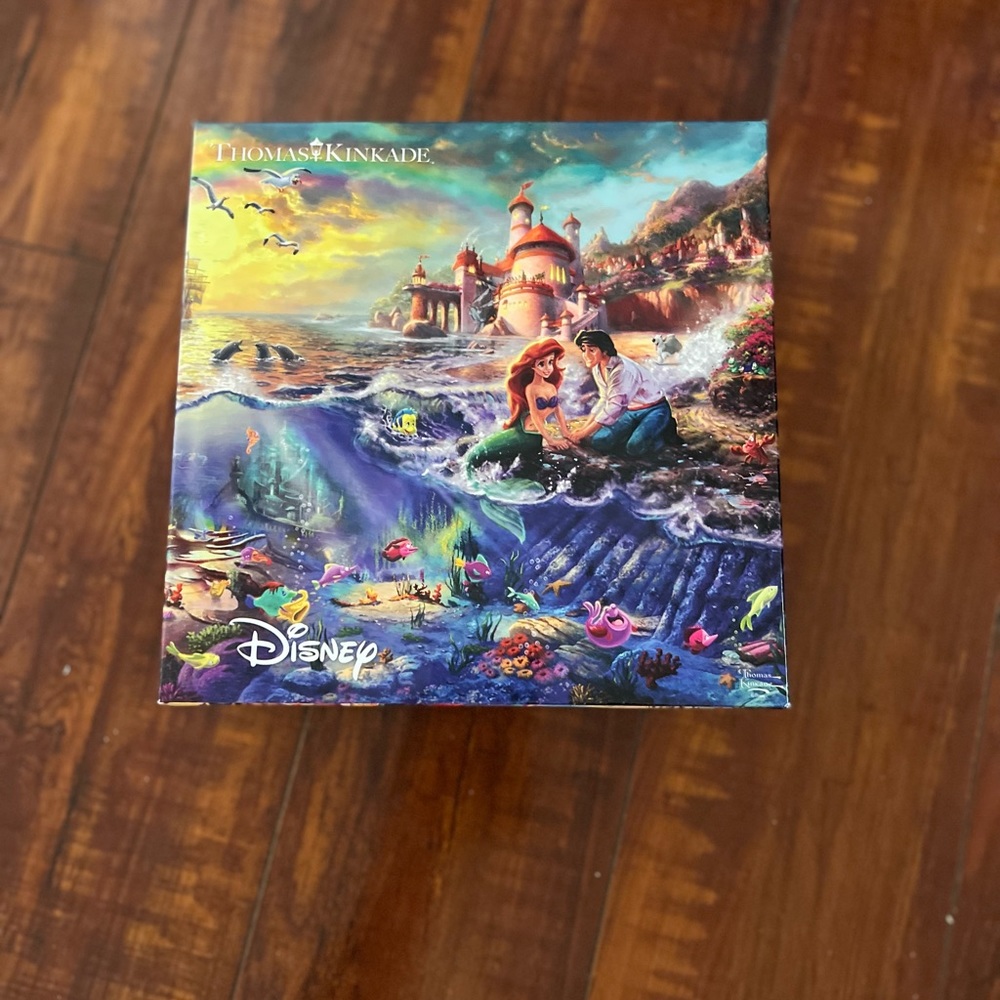 Disney Thomas Kinkade Jigsaw Puzzle - Little Mermaid